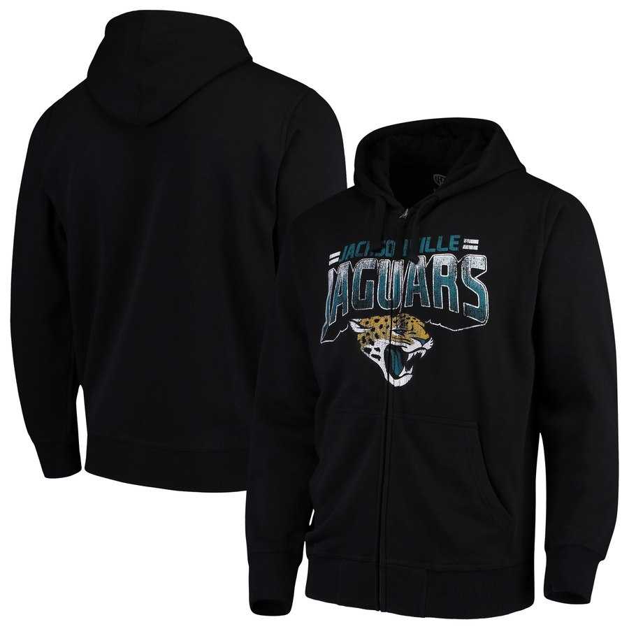 Men's Jacksonville Jaguars G III Sports by Carl Banks Perfect Season Full Zip Hoodie Black,We sell and wholesale Men's Jacksonville Jaguars G III Sports by Carl Banks Perfect Season Full Zip Hoodie Black on line form chian!